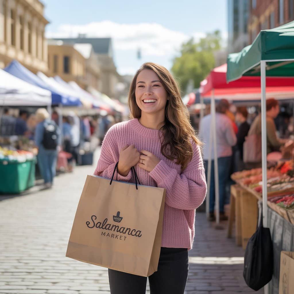 Customer review of best massage in Hobart after Salamanca Market visit – Emily